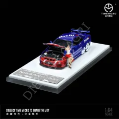 Time Micro - Nissan GT-R34 Nismo (Figürlü)